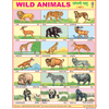 WILD ANIMALS CHART SIZE 45 X 57 CMS - Indian Book Depot (Map House)