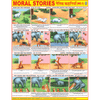 MORAL STOIRES PART   1 CHART SIZE 45 X 57 CMS - Indian Book Depot (Map House)