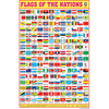 FLAGS OF THE NATIONS CHART SIZE 50 X 75 CMS - Indian Book Depot (Map House)