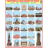 HISTORICAL BUILDINGS OF INDIA CHART SIZE 55 X 70 CMS - Indian Book Depot (Map House)