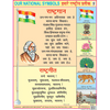 OUR NATIONAL SYMBOLS CHART SIZE 55 X 70 CMS - Indian Book Depot (Map House)