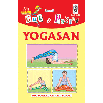 Cut and paste book of YOGASAN - Indian Book Depot (Map House)