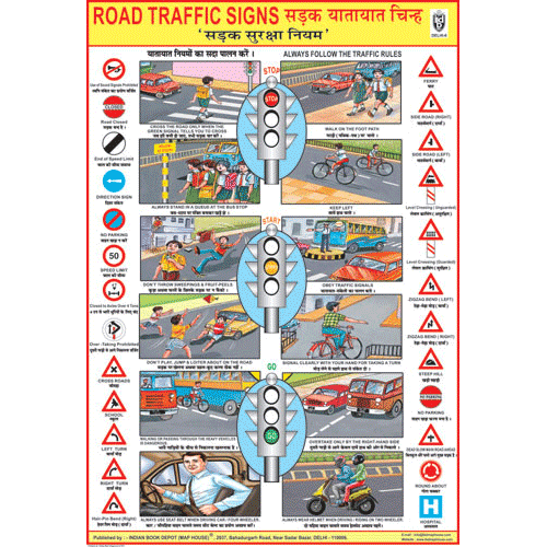 Road Signs Chart