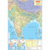 INDIA PHYSICAL (HINDI) SIZE 70 X 100 CMS - Indian Book Depot (Map House)