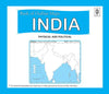 Book of Outline maps INDIA, 15 political maps|15 physical maps|small size - Indian Book Depot (Map House)