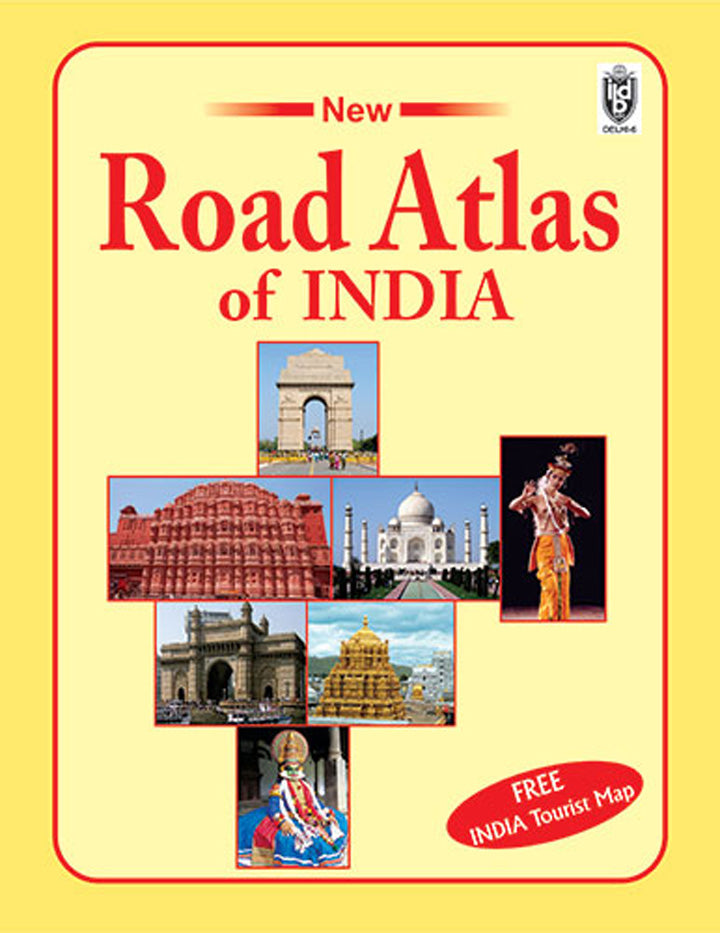 India Rode New Road Atlas of India (With India Tourist Map)