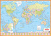 WORLD POLITICAL (FOLDING MAP) HINDI