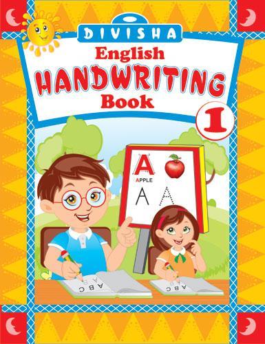 DIVISHA ENGLISH HANDWRITING BOOK   1 - Indian Book Depot (Map House)