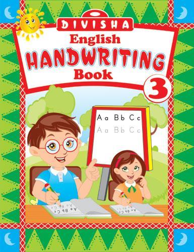 DIVISHA ENGLISH HANDWRITING BOOK   3 - Indian Book Depot (Map House)