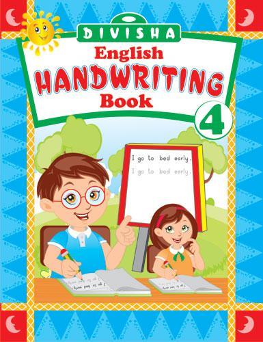 DIVISHA ENGLISH HANDWRITING BOOK   4 - Indian Book Depot (Map House)