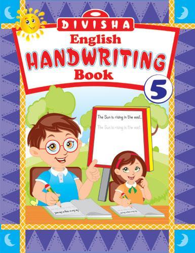 DIVISHA ENGLISH HANDWRITING BOOK   5 - Indian Book Depot (Map House)