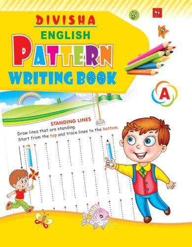 DIVISHA ENGLISH PATTERN WRITING BOOK PART   A - Indian Book Depot (Map House)