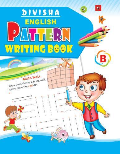 DIVISHA ENGLISH PATTERN WRITING BOOK PART   B - Indian Book Depot (Map House)