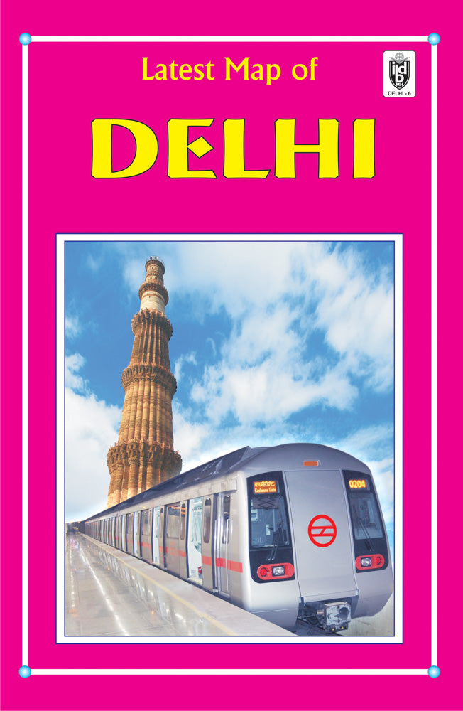 LATEST FOLDING MAP OF DELHI NCR (ENGLISH)