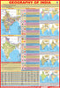 GEOGRAPHY OF INDIA (FOLDING MAP) ENGLISH