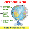 Educational Globe with 8 Inches Diameter | Best Laminated Educational Globe in English Language