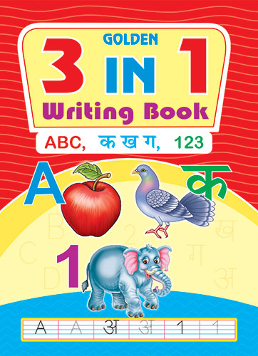 GOLDEN 3 IN 1 WRITING BOOK