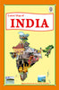 LATEST FOLDING MAP OF INDIA (ENGLISH) NEW