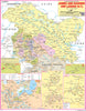 JAMMU AND KASHMIR AND LADAKH (UNION TERRITORIES) (ENGLISH) SIZE 45 X 57 CMS