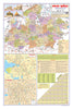 LATEST FOLDING MAP OF MADHYA PRADESH (HINDI)