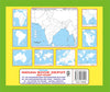 Small Cut and Draw outline map practice book SMALL size (contains assorted 100 maps) India|world|continents|political and physical maps