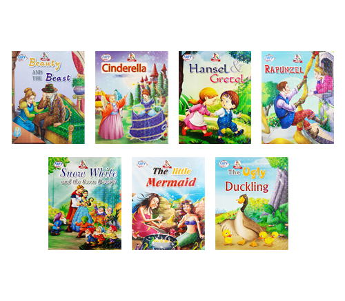 SET OF SEVEN FAIRY TALES BOOKS