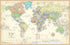World Political Map Classic Edition (English) Size 30x20 Inches