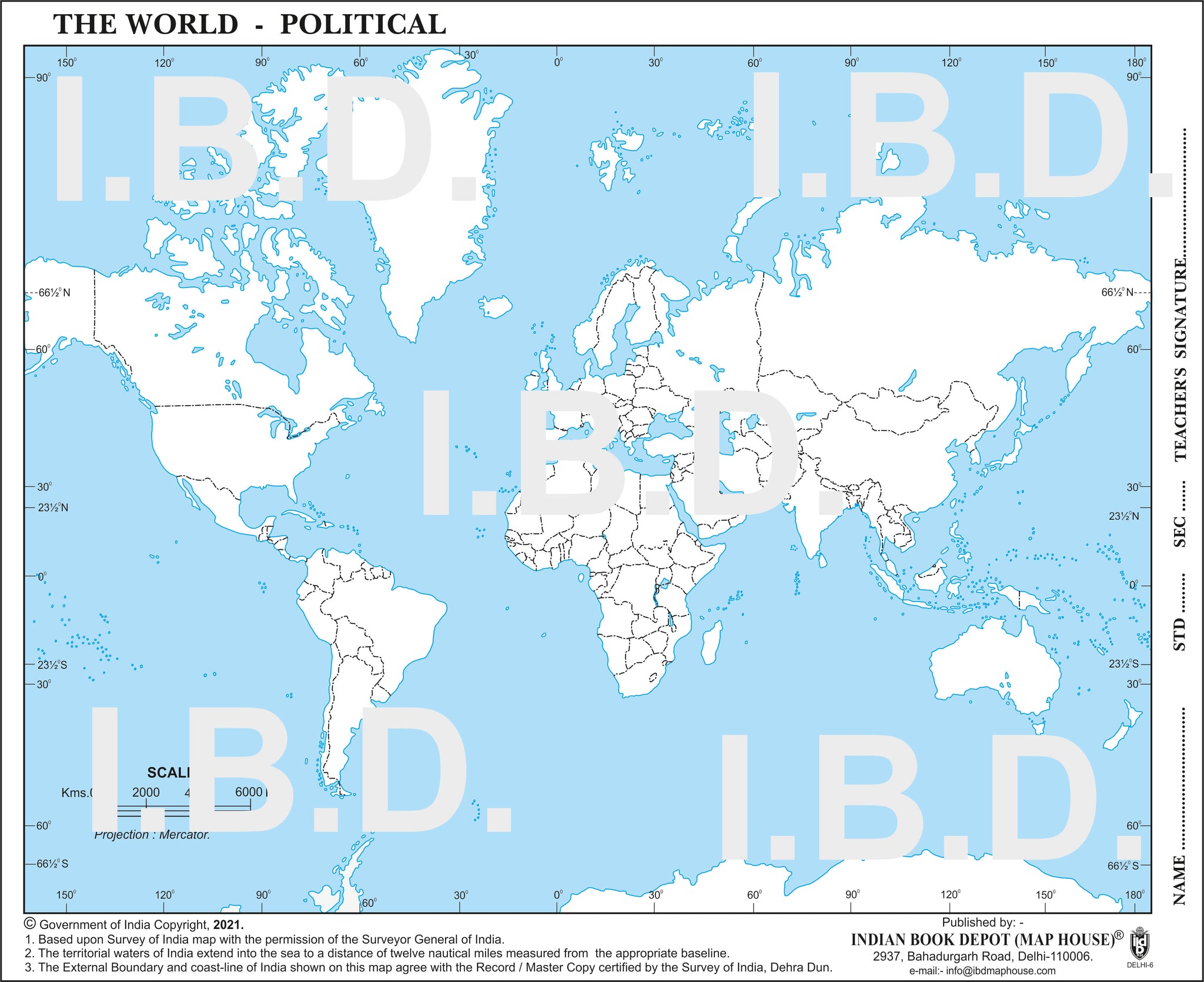 World Structuremap World Outline