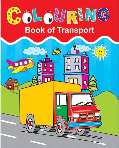 Colouring Book of Transport - Indian Book Depot (Map House)