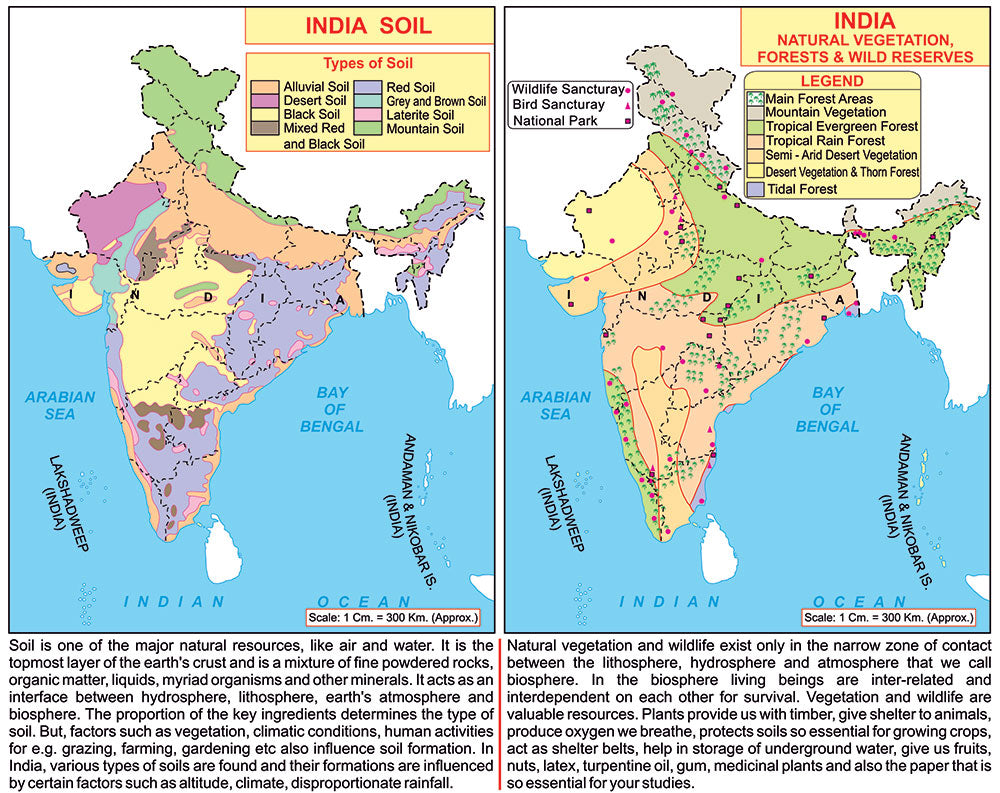 GEOGRAPHY OF INDIA (Edition 2021) | Laminated