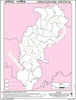 Practice Map of Chattisgarh Political |Pack of 100 Maps | Small Size | Outline Maps - Indian Book Depot (Map House)