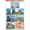7.7.07 NEW WONDERS OF THE WORLD CHART SIZE 12X18 (INCHS) 300GSM ARTCARD
